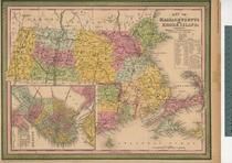 Massachusetts and Rhode Island 1850 MHS Digital Image 5155
